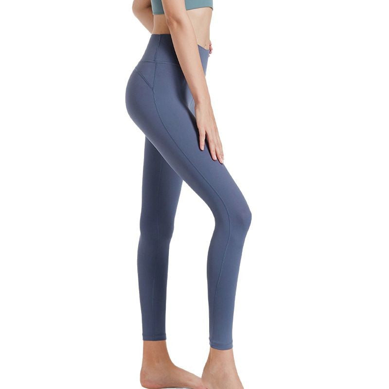 High Waist Yoga Pants Quick-Dry Breathable Workout Leggings