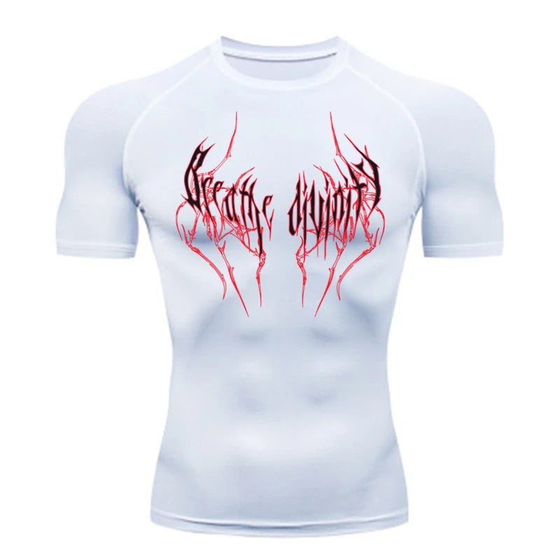 Men's Short Sleeve Compression Running T-Shirt