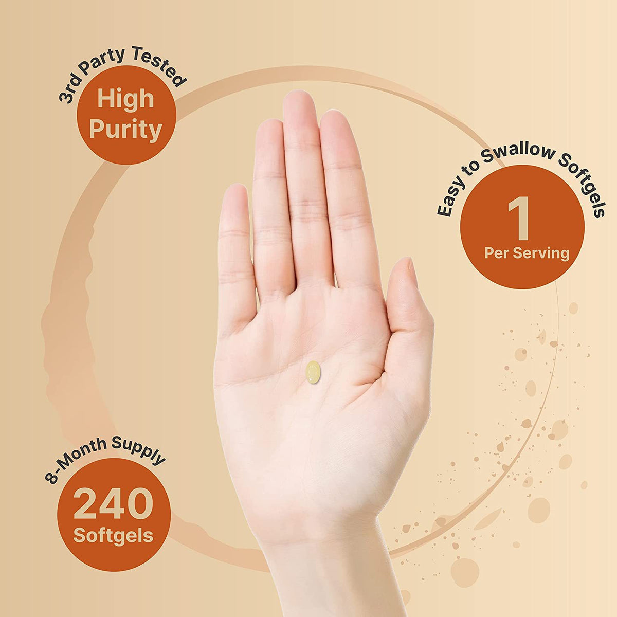 Vitamin D3 + K2 Softgels 60ct