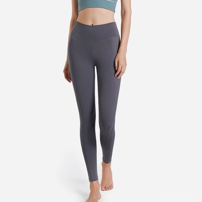 High Waist Yoga Pants Quick-Dry Breathable Workout Leggings