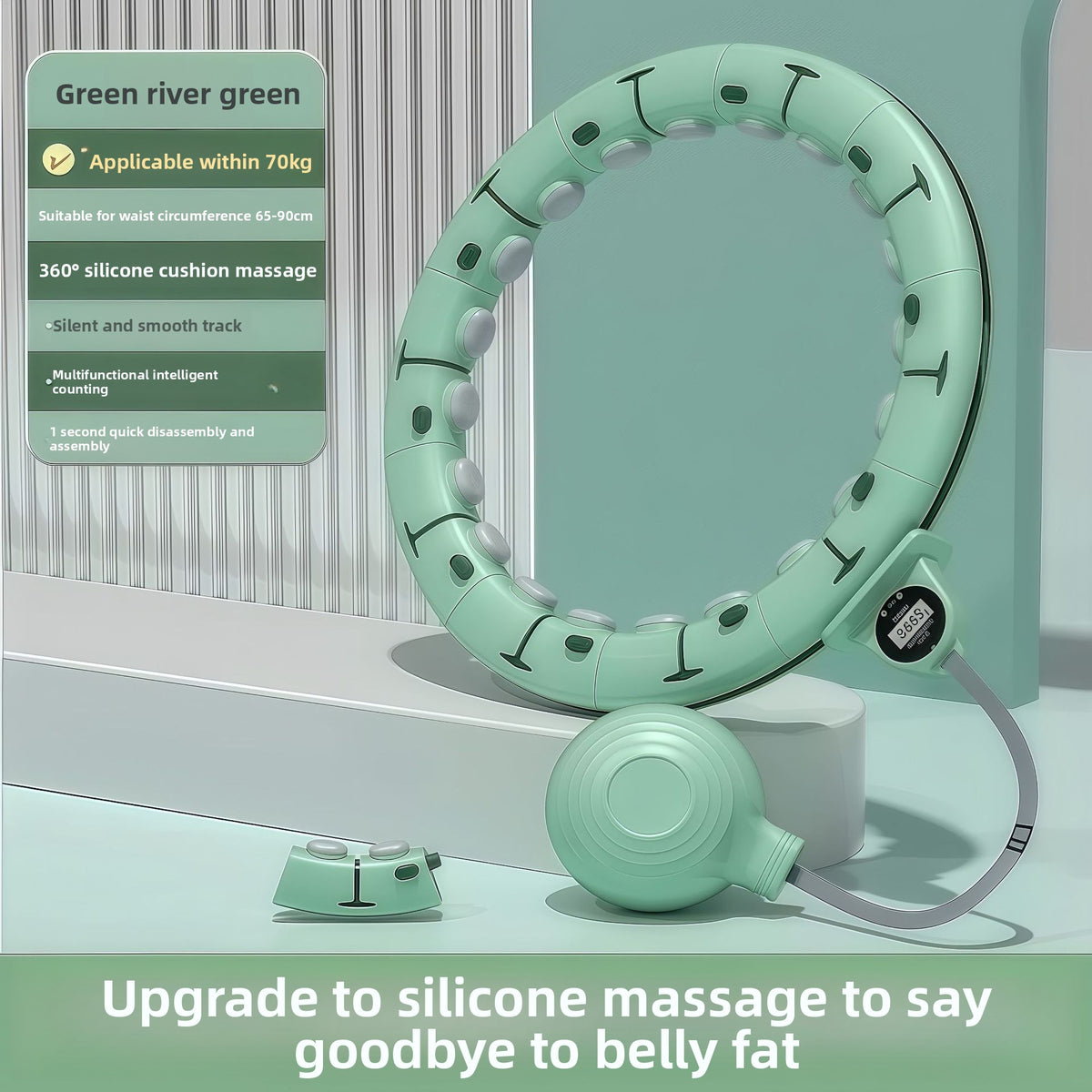 Adjustable Smart Hula Hoop with Digital Counter