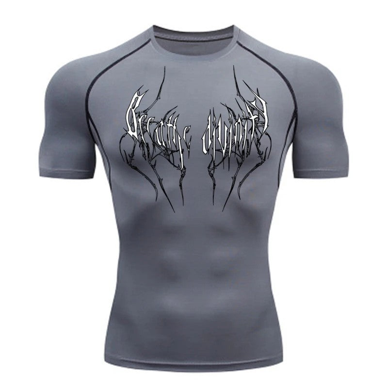 Men's Short Sleeve Compression Running T-Shirt