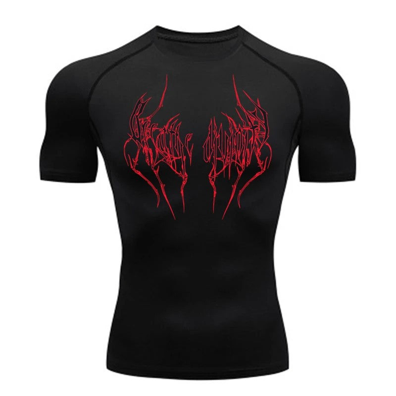 Men's Short Sleeve Compression Running T-Shirt
