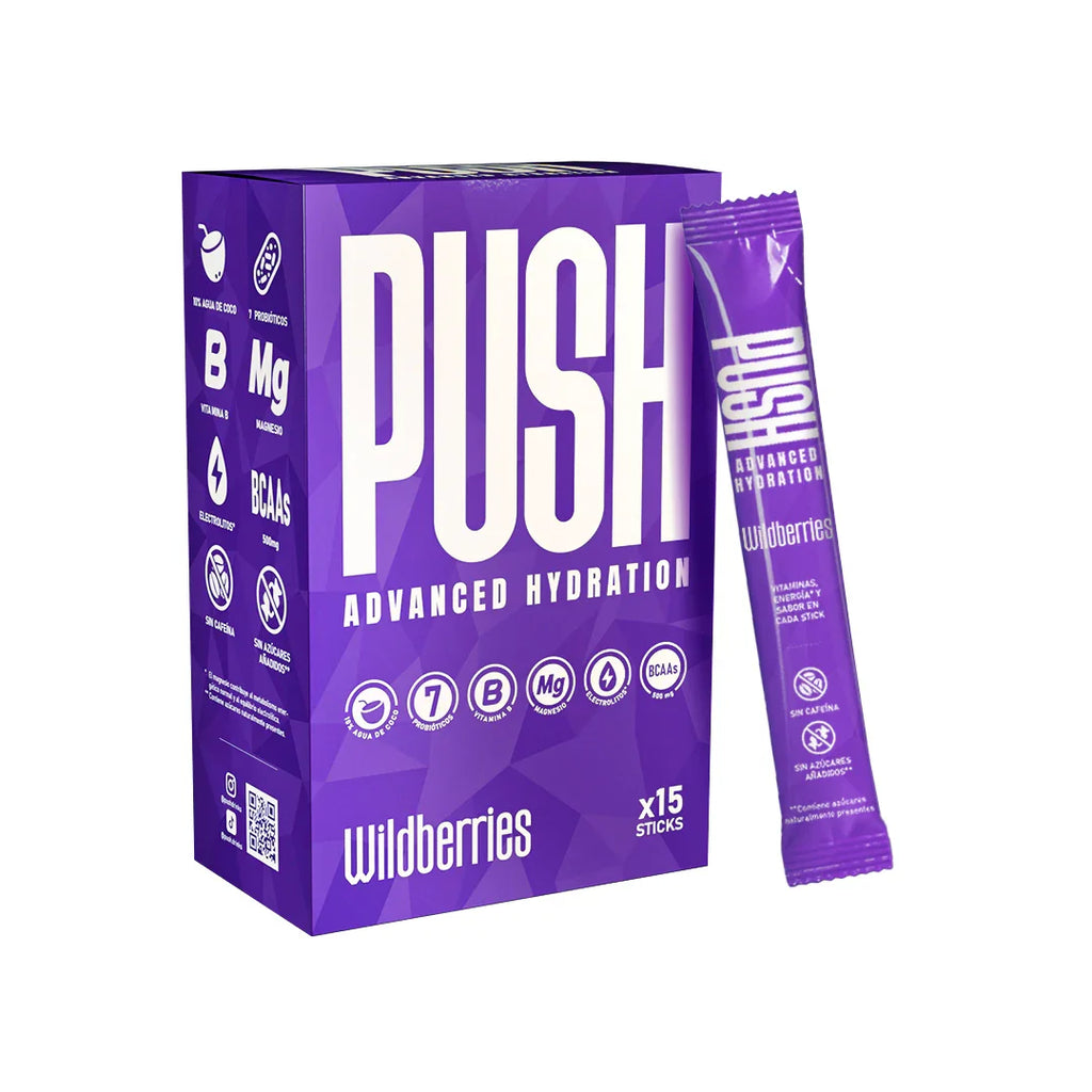 Electrolyte stick packs Wildberries flavor box