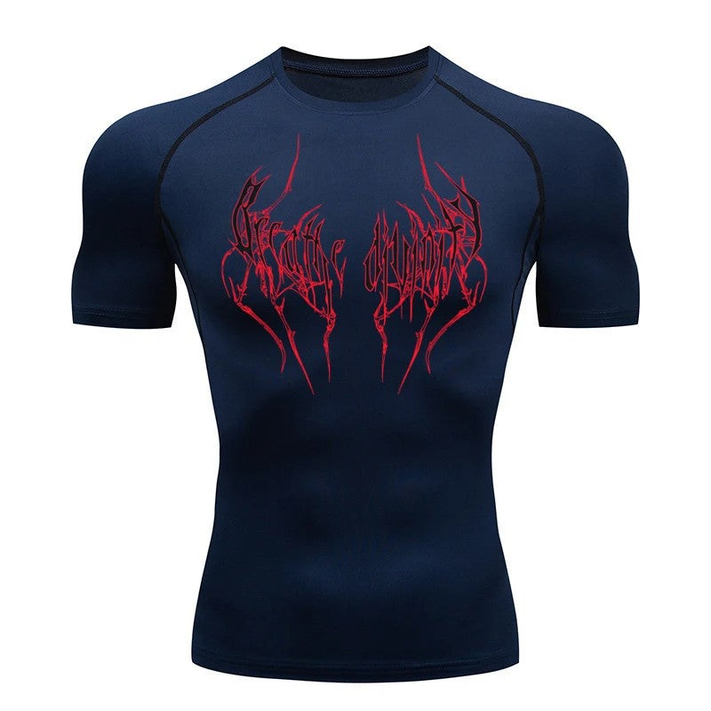 Men's Short Sleeve Compression Running T-Shirt