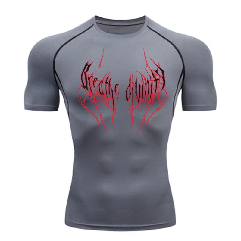 Men's Short Sleeve Compression Running T-Shirt