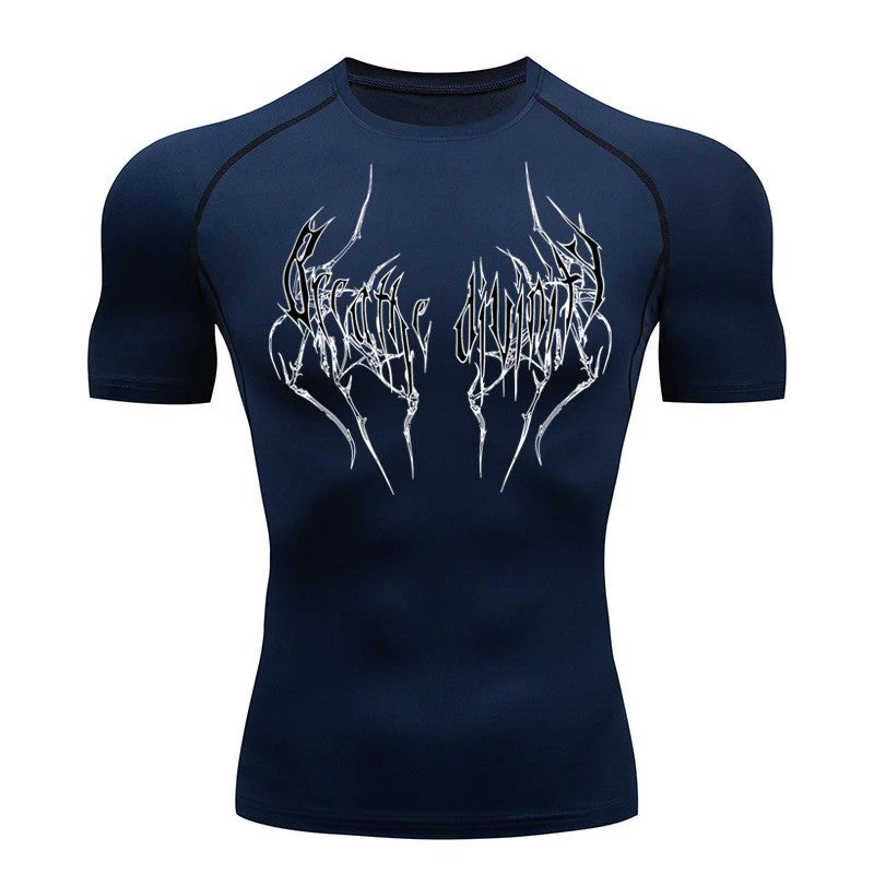 Men's Short Sleeve Compression Running T-Shirt