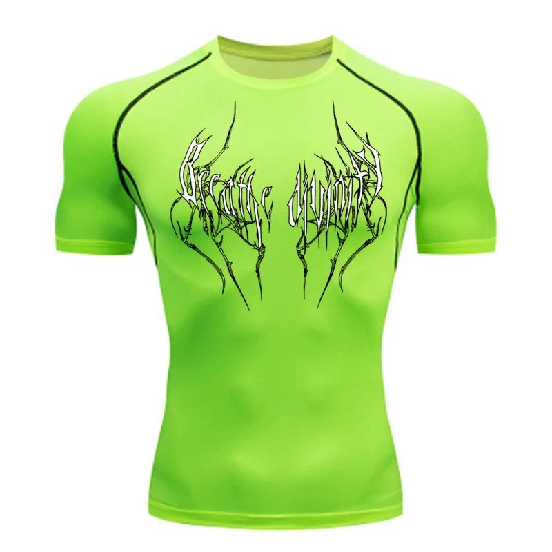 Men's Short Sleeve Compression Running T-Shirt